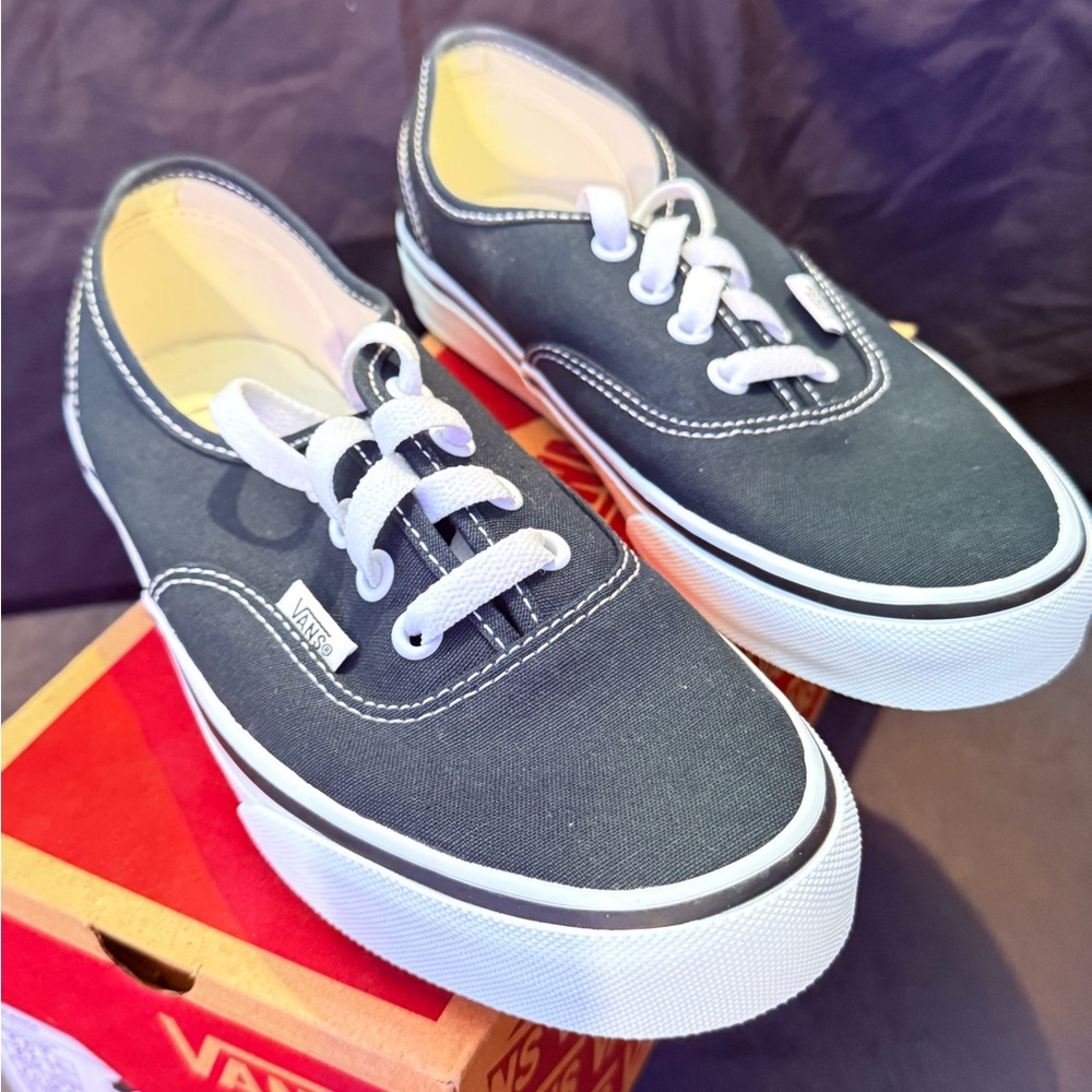 Vans Authentic in Scarab Green Canvas Sneakers